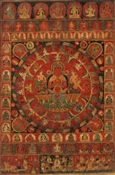 Mandala du dieu soleil Surya